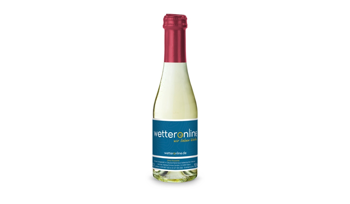 Promo Secco Piccolo - bottle clear - Capsule Bordeaux red, 0.2 l