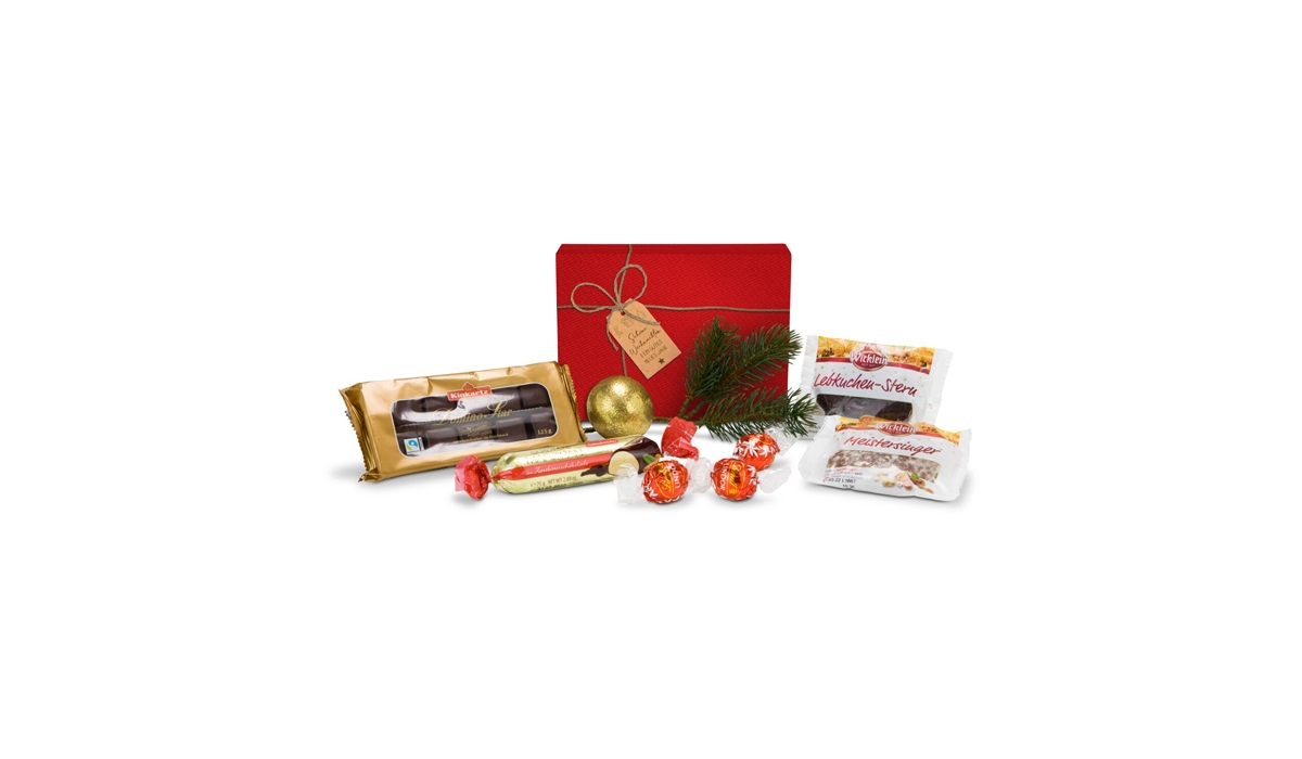 Geschenkset / Präsenteset: Süße Weihnachtsschachtel