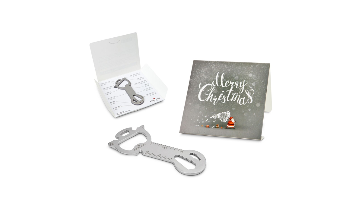 ROMINOX® Key Tool Snake (18 Funktionen) Merry Christmas