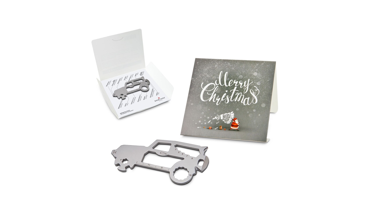 ROMINOX® Key Tool SUV (19 Funktionen) Merry Christmas