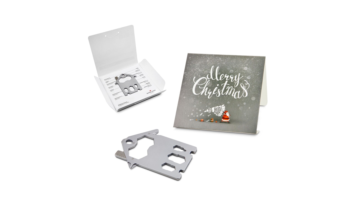 ROMINOX® Key Tool House (21 Funktionen) Merry Christmas