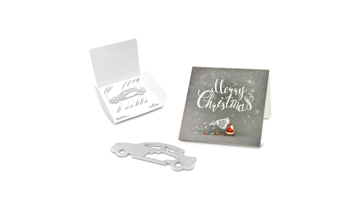 ROMINOX® Key Tool Car/Auto (18 Funktionen) Merry Christmas