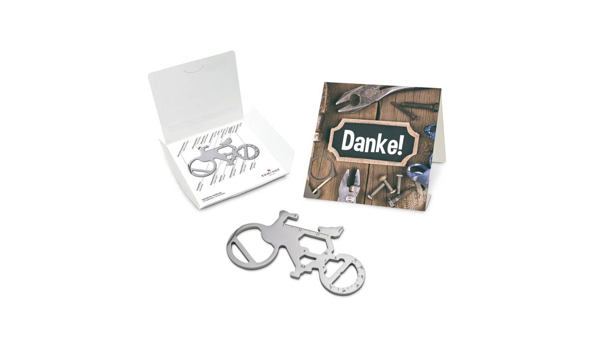 ROMINOX® Key Tool Bicycle (19 Funktionen) Danke