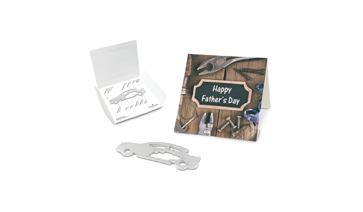 ROMINOX® Key Tool Car/Auto (18 Funktionen) Happy Father's Day