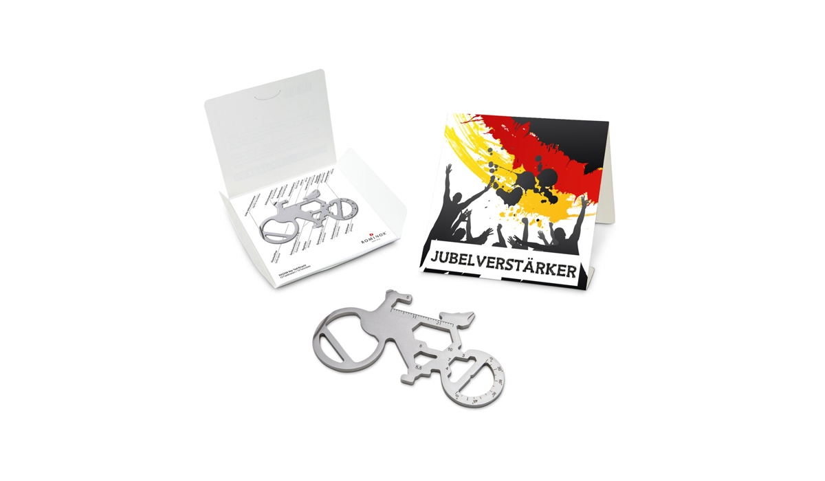 ROMINOX® Key Tool Bicycle (19 Funktionen) Deutschland Fan Jubelverstärker