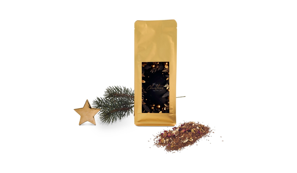 Geschenkset / Präsenteset: Goldener Weihnachtstee