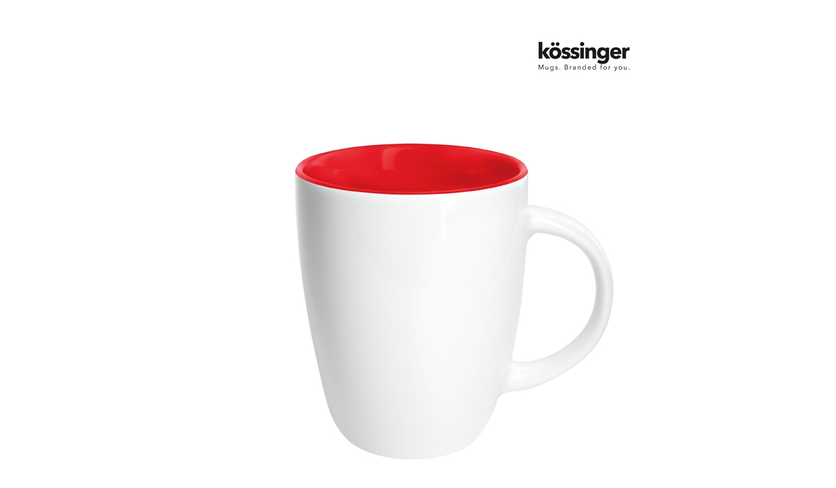 Mug Elektra inside sublimation - red