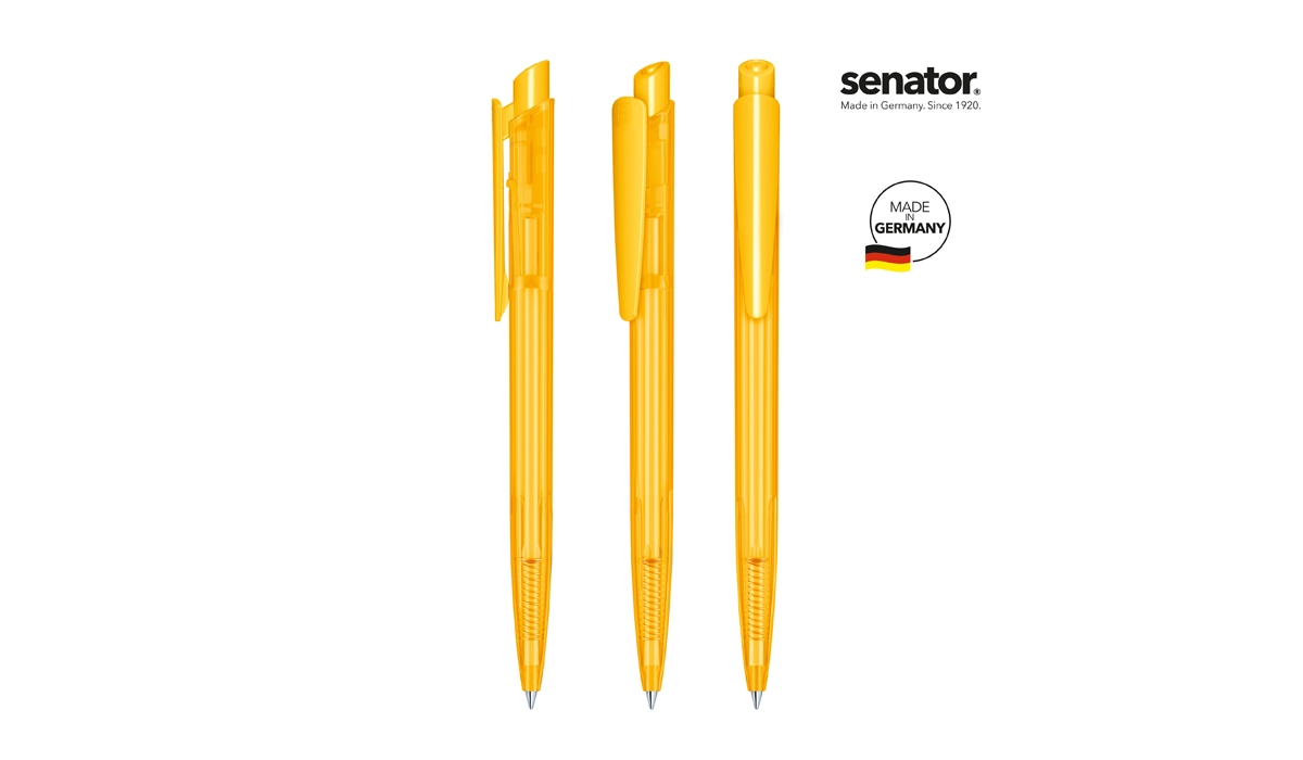 Retractable ball pen Dart Clear