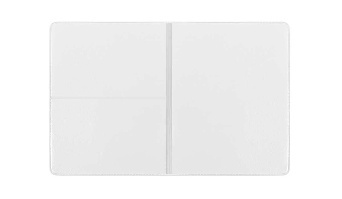 ID card holder Euro normal foil white with insert