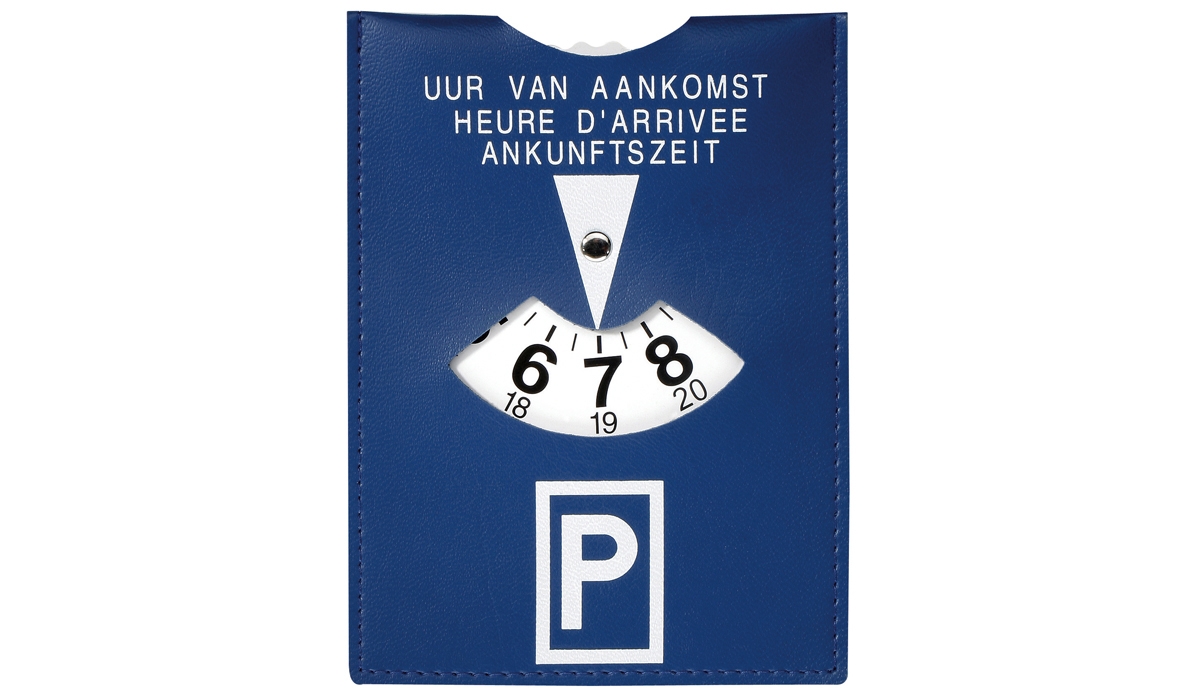 Parkscheibe Duo blau