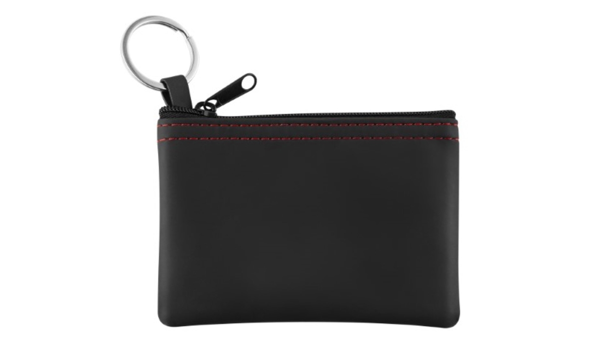 Schlüsseltasche ColourCraft schwarz/rot
