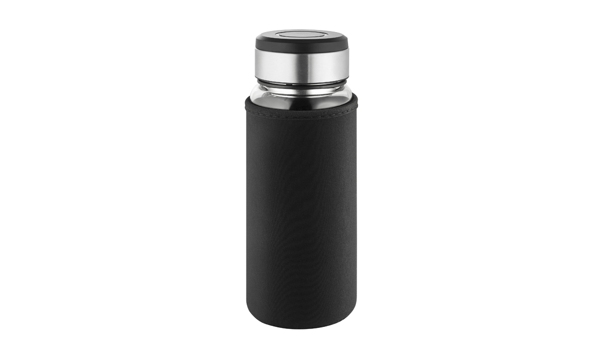 Wasserflasche GenerationRefillGourmet transparent