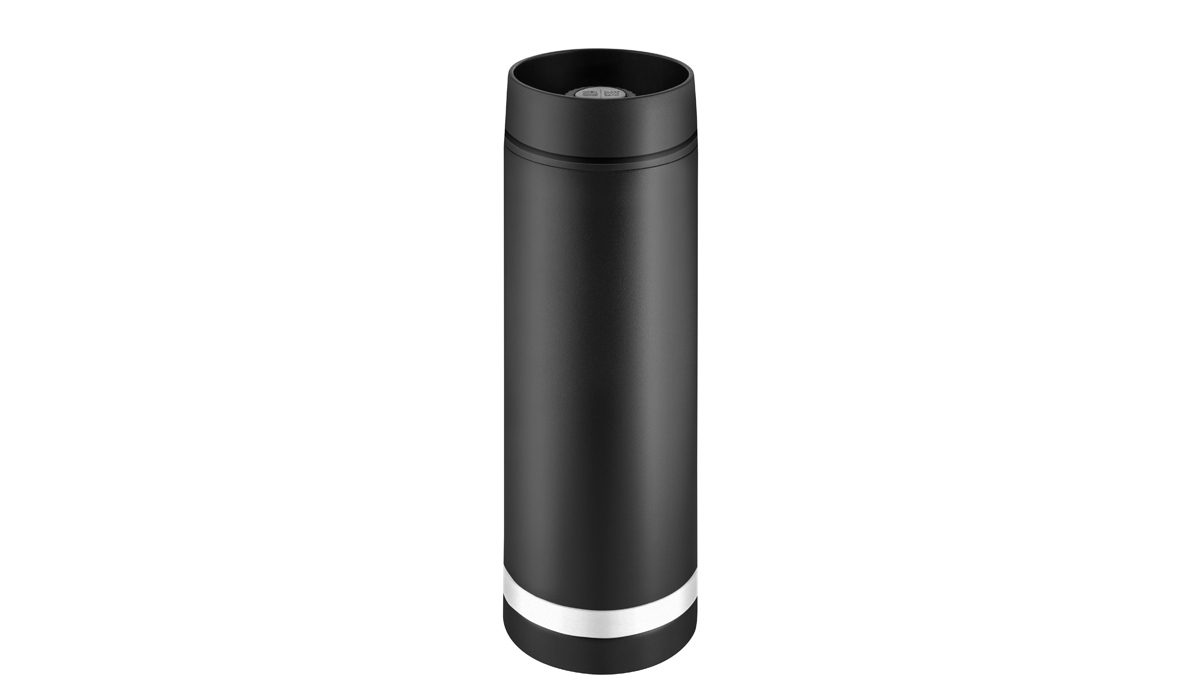 thermo mug Crema 360° black/ring white