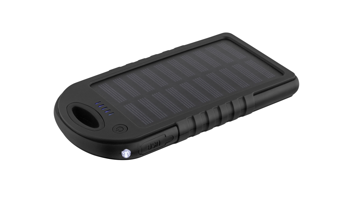 Solar Powerbank SolarBankPro4 schwarz