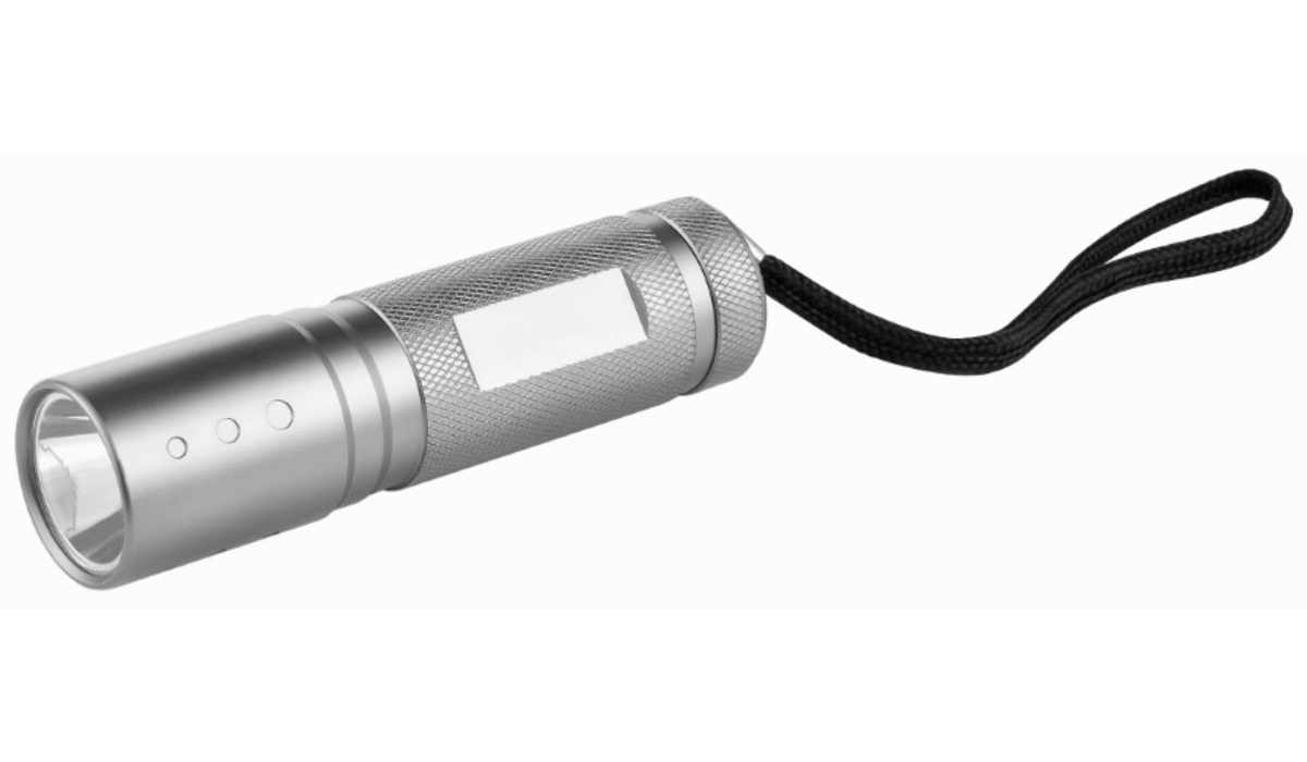 LED MegaBeam Taschenlampe Safe2GoCompact titan