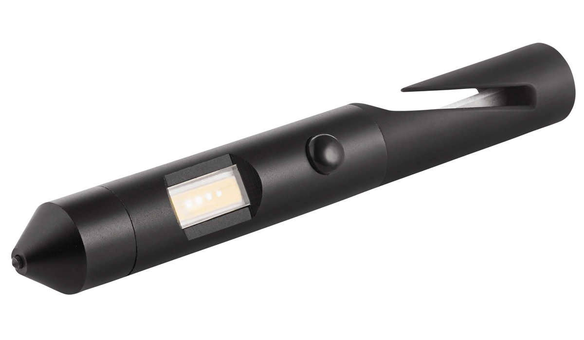 LED MegaBeam safety lamp COBSecurity black