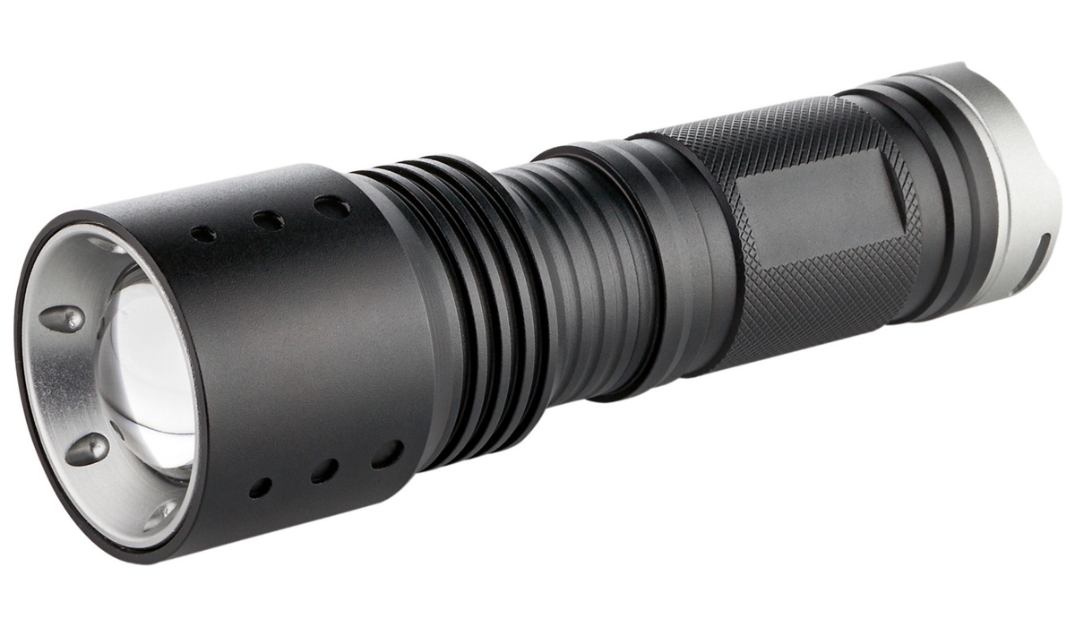 LED MegaBeam Taschenlampe PowerFocus10W schwarz
