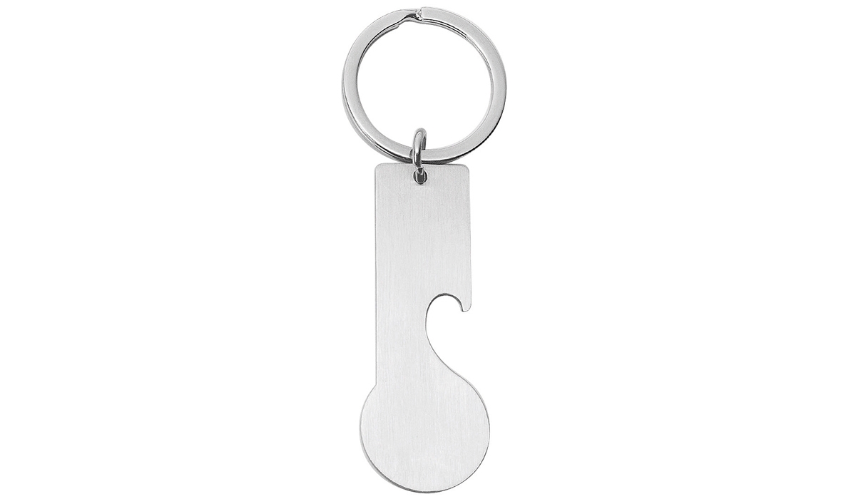 EK-Schlüsselanhänger Style&Open silber