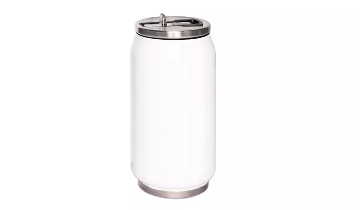 Stainless steel bootle coke 500 ml - white