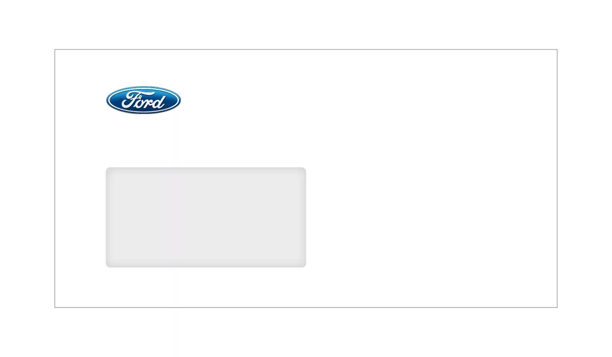 FORD Briefumschläge mit Firmeneindruck