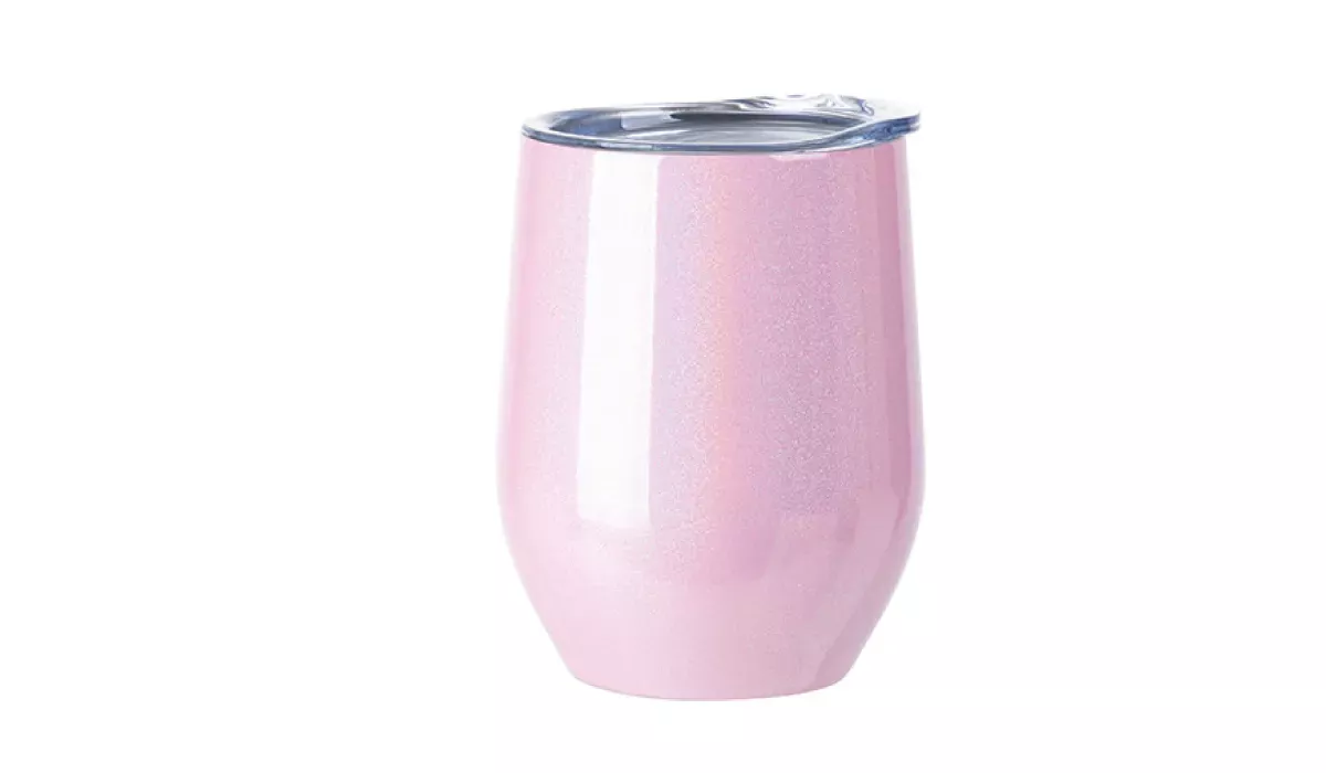 Glühweintasse 360 ml - rosa schillernd