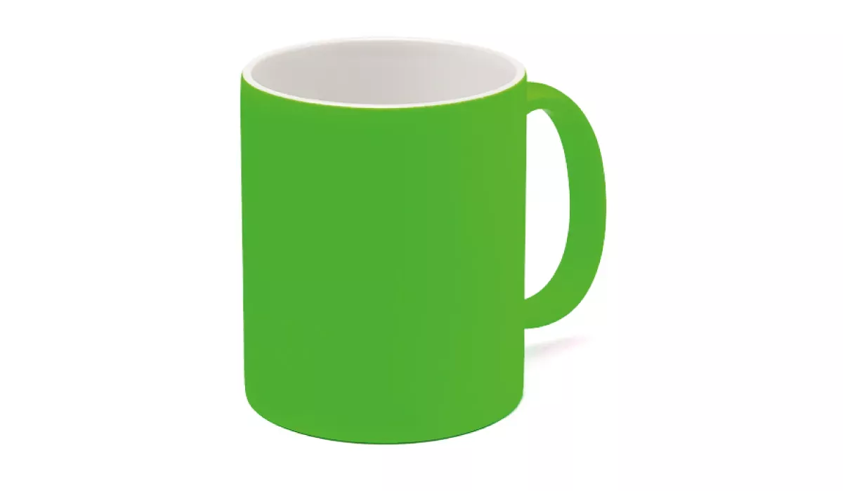 Keramiktasse Neon 330 ml - grün