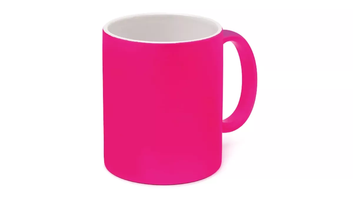 Keramiktasse Neon 330 ml - pink