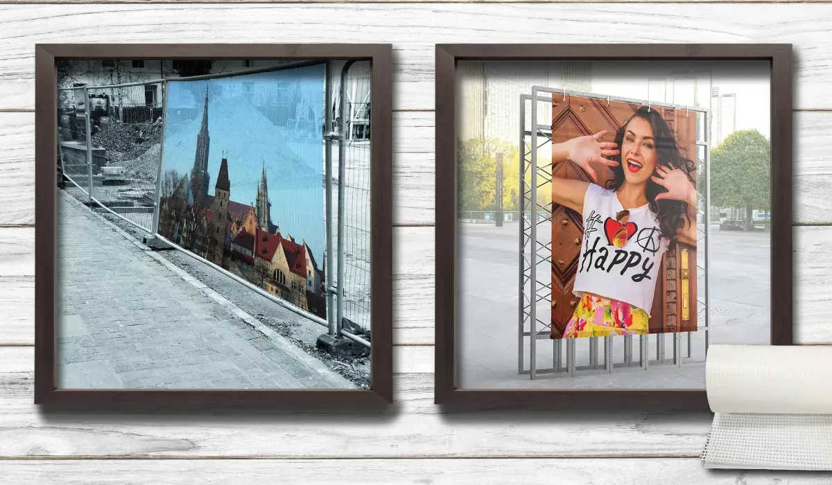 Mesh Banner Plus B1 mesh fabric 