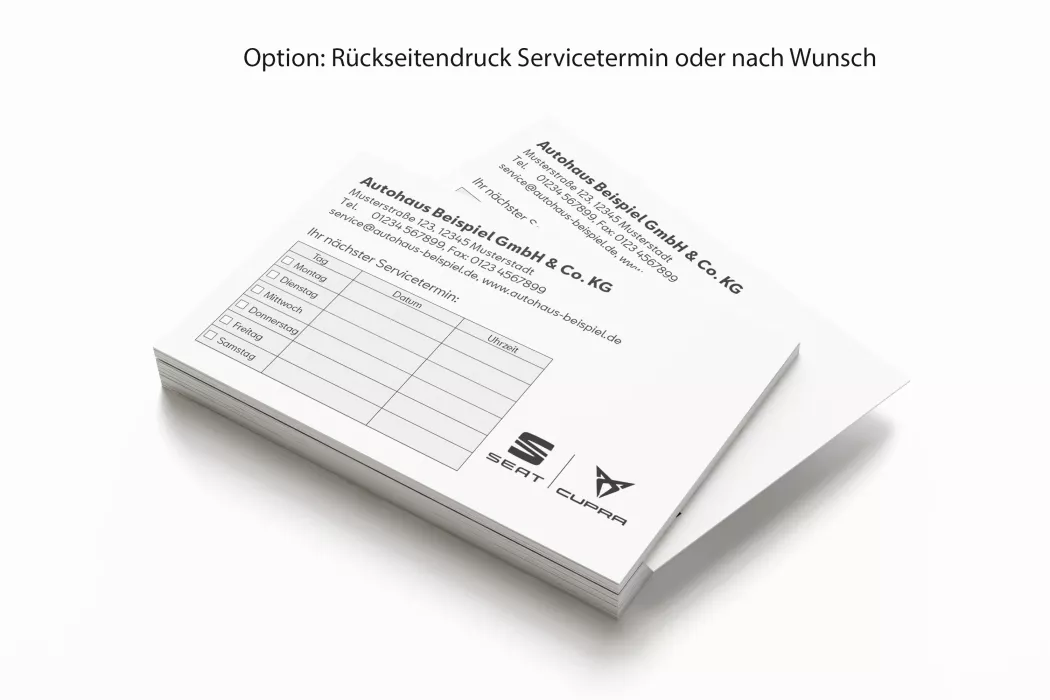 SEAT | CUPRA Terminkarten Version 2