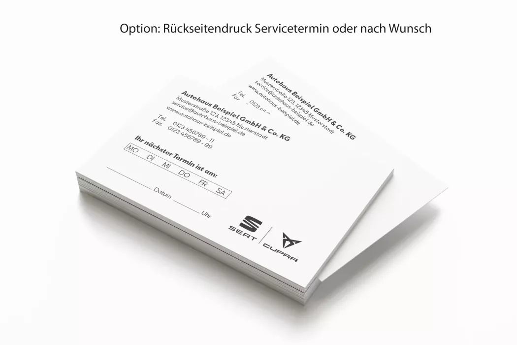 SEAT | CUPRA Terminkarten Version 3