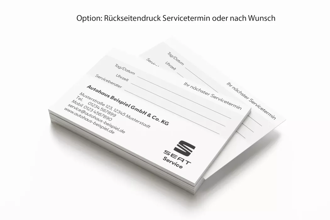 SEAT Service Terminkarten Version 1