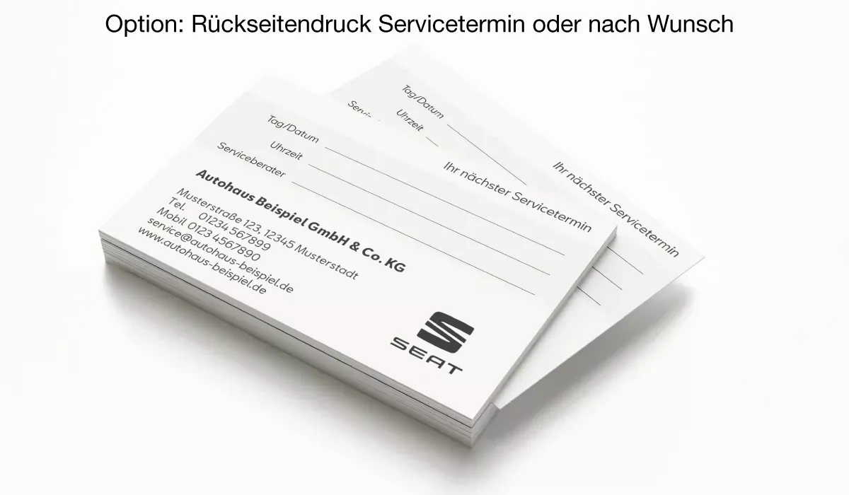 SEAT Terminkarten Version 1