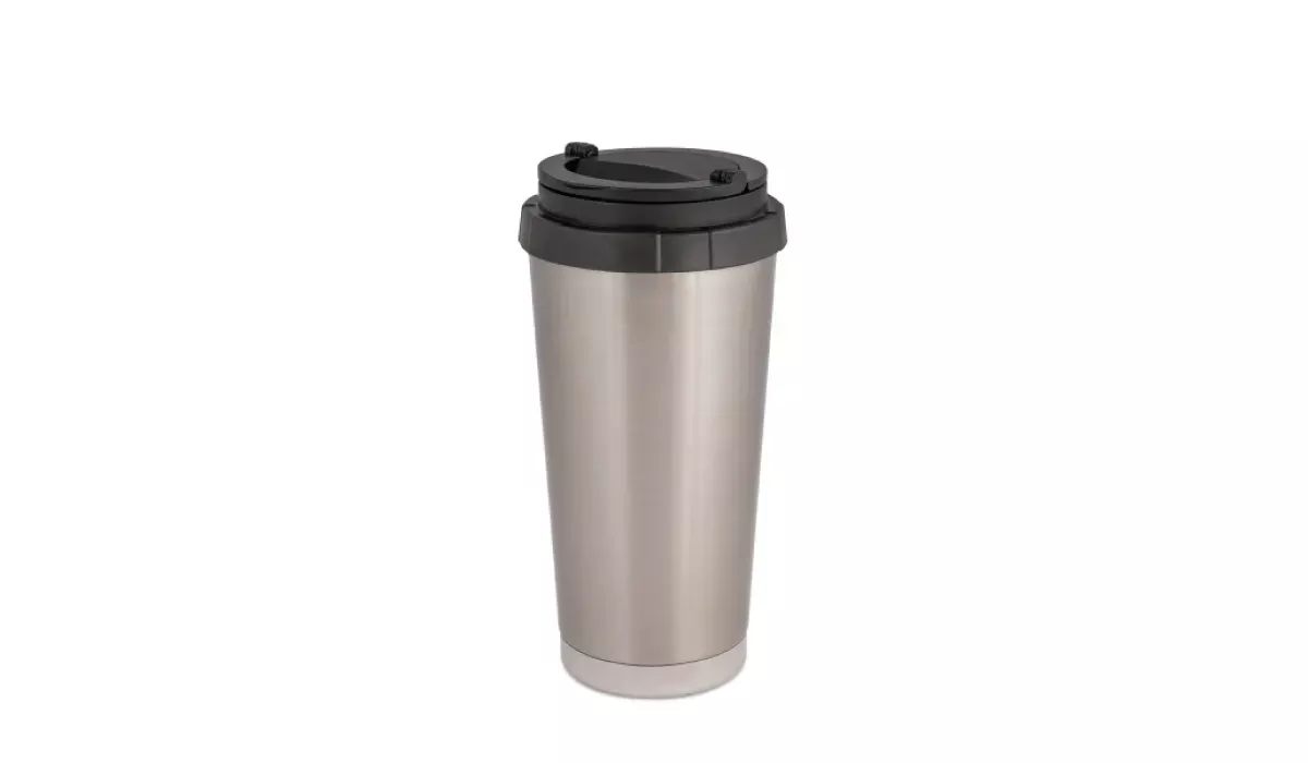 Thermostatic cup tumbler 450 ml - silver