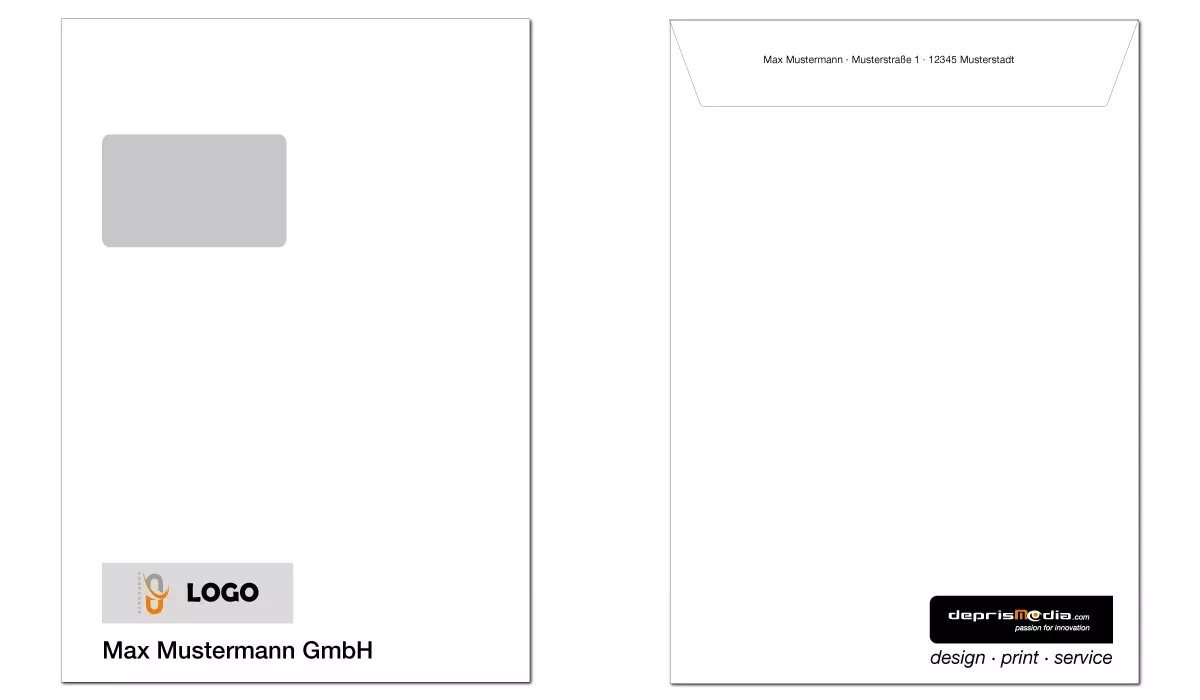 Envelope C4 (4-colors CMYK)