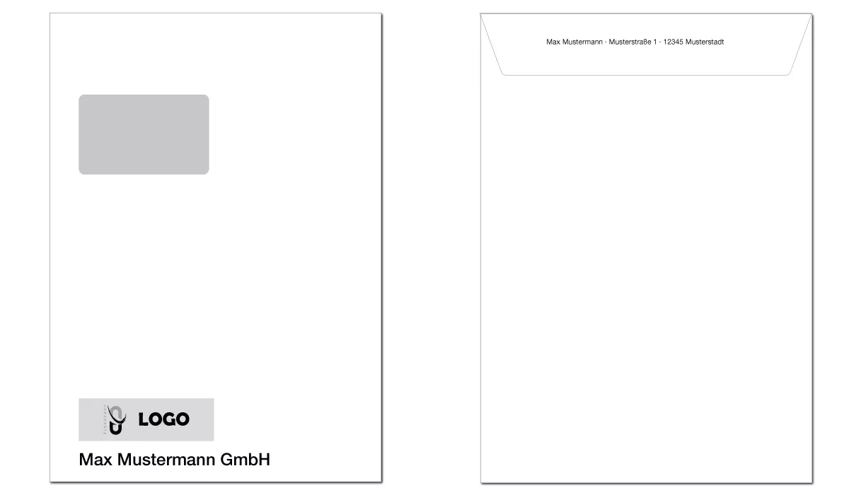 Envelope C4 (1-color black)