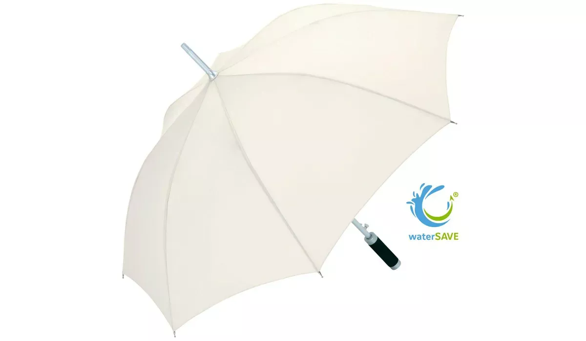 AC-Alu-Stockschirm Windmatic - naturweiß wS