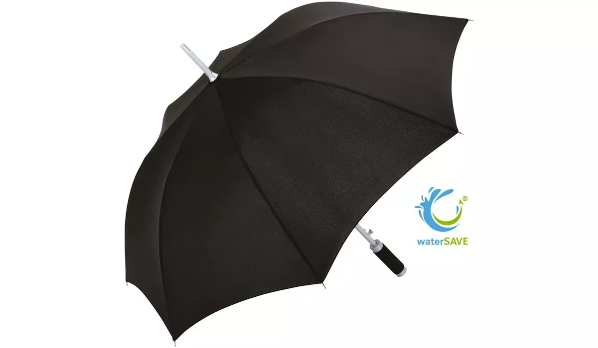AC-Alu-Stockschirm Windmatic - schwarz wS