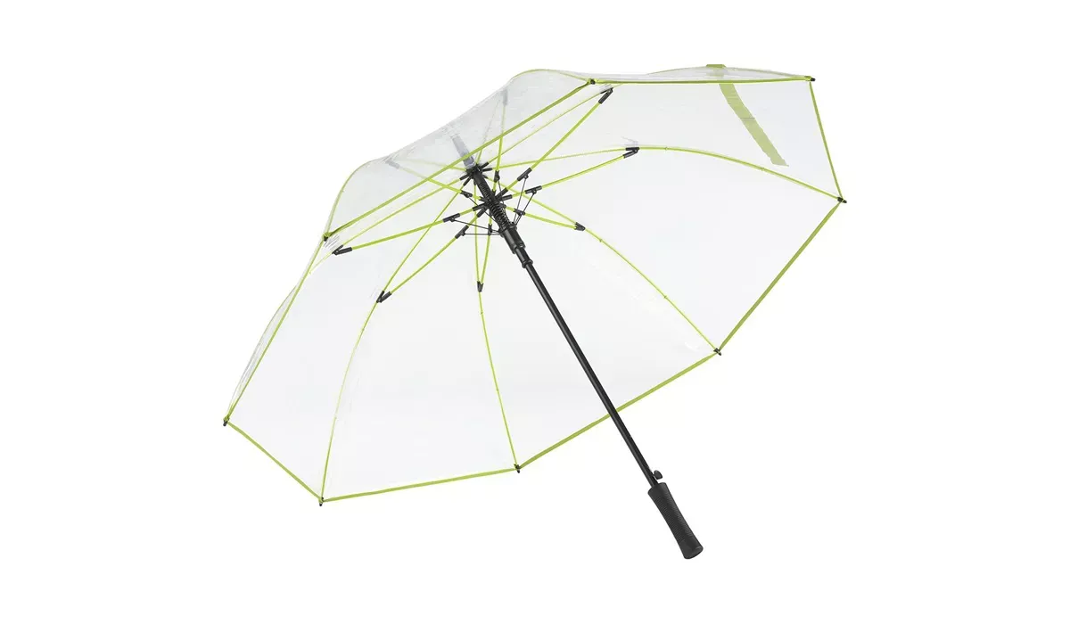 AC-Gästeschirm FARE®-Pure - transparent/limette