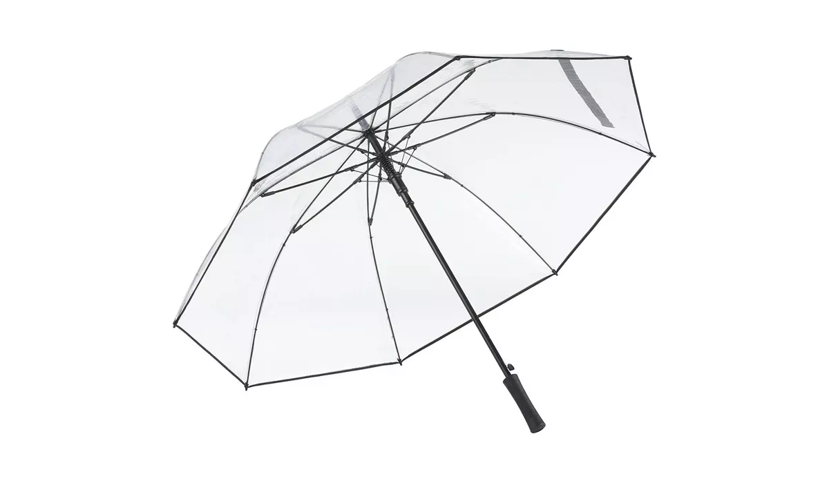 AC-Gästeschirm FARE®-Pure - transparent/schwarz