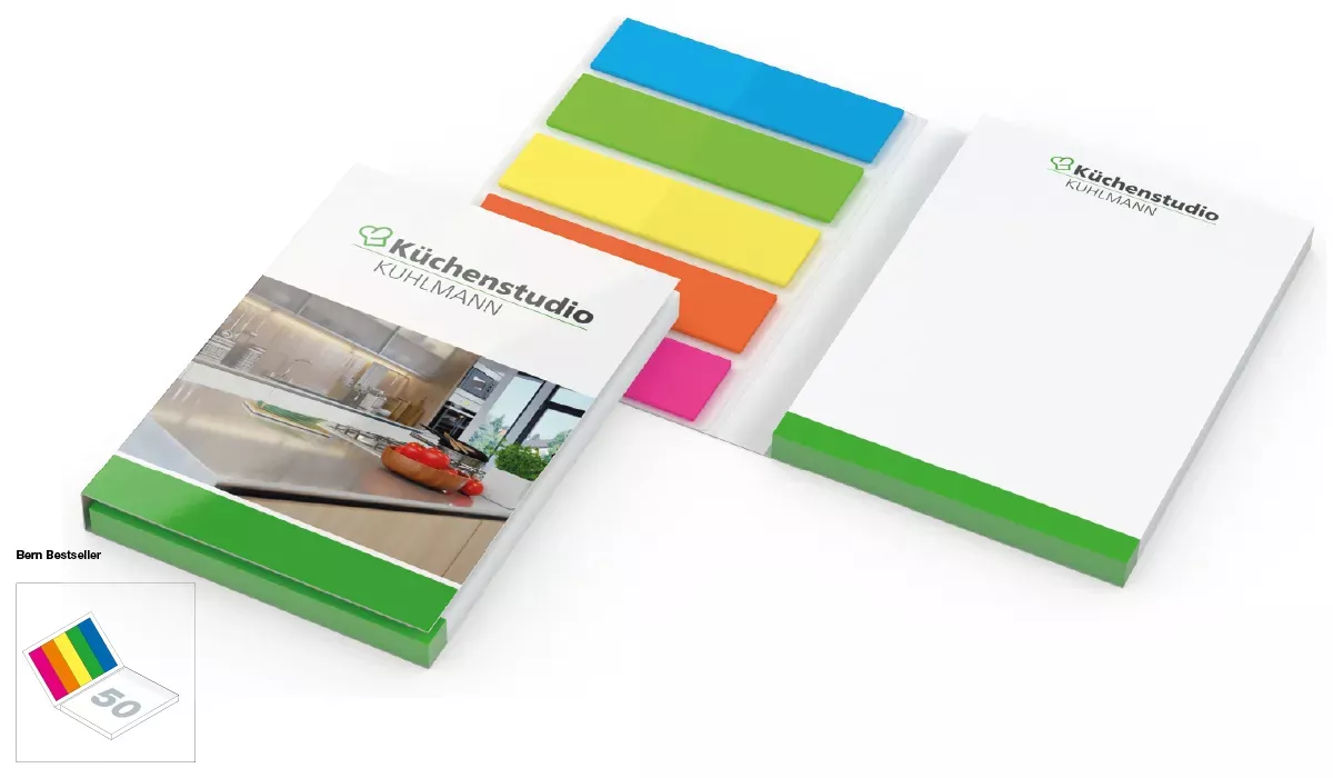 sticky note set Bern softcover