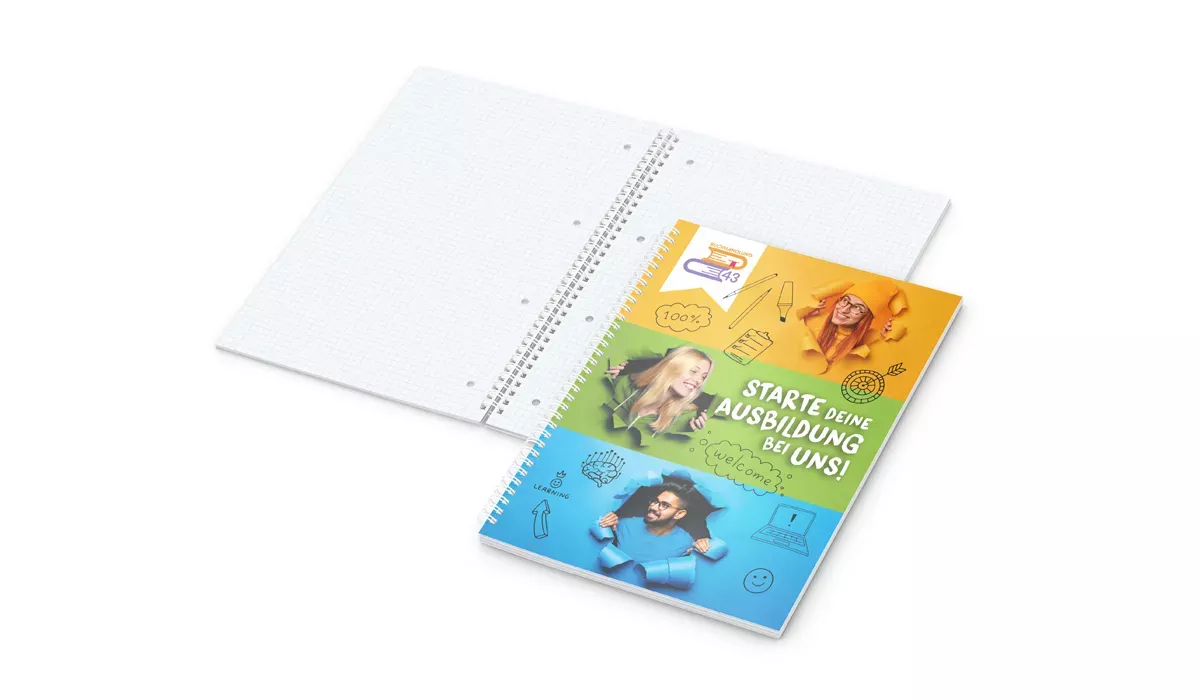 Collegeblock Wire-O bestseller A4
