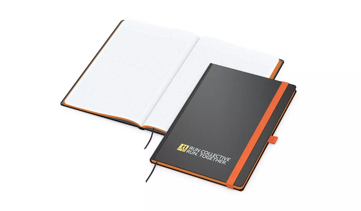 Notizbuch Color-Book A4 Bestseller Siebdruck-Digital