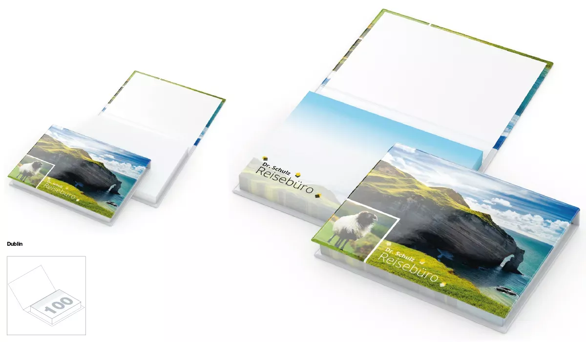 sticky note set Dublin bookcover bestseller