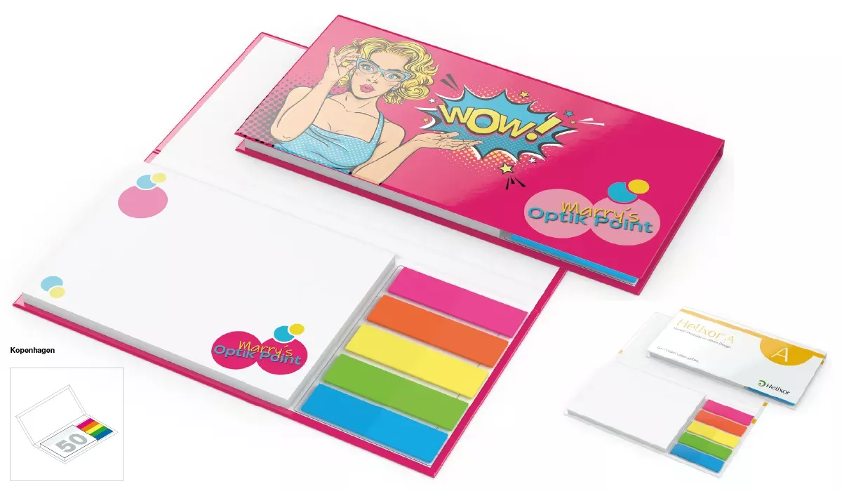 sticky note set Kopenhagen