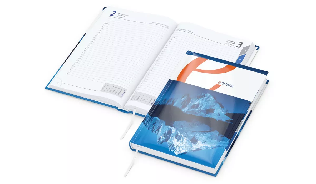 Buchkalender 2027 Manager Register Appleorganic