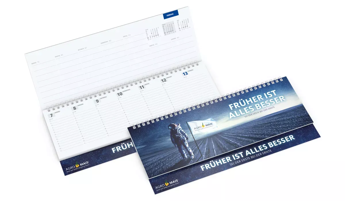 Table calendar 2027 Master Appleorganic