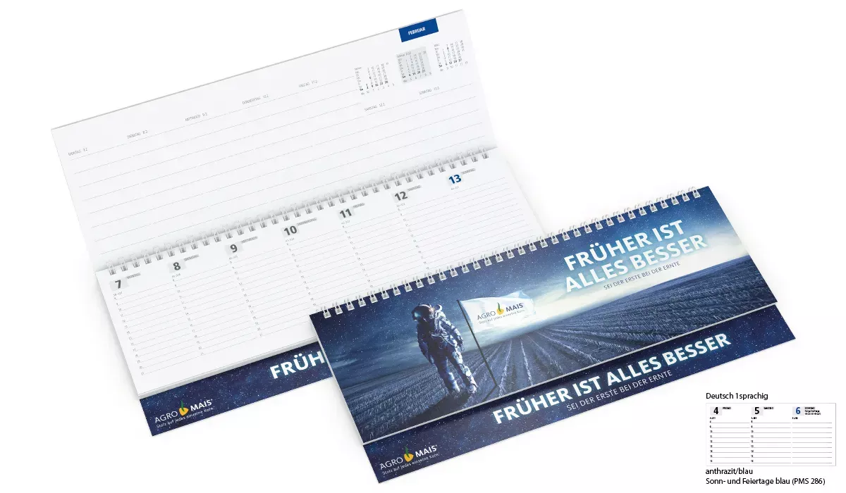 Tischkalender 2027 Master Karton