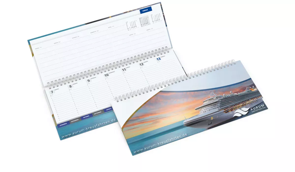 Table calendar 2027 Master register Appleorganic