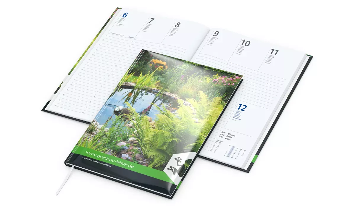 Book Calendar 2027 Media Cover-Star including digital printing