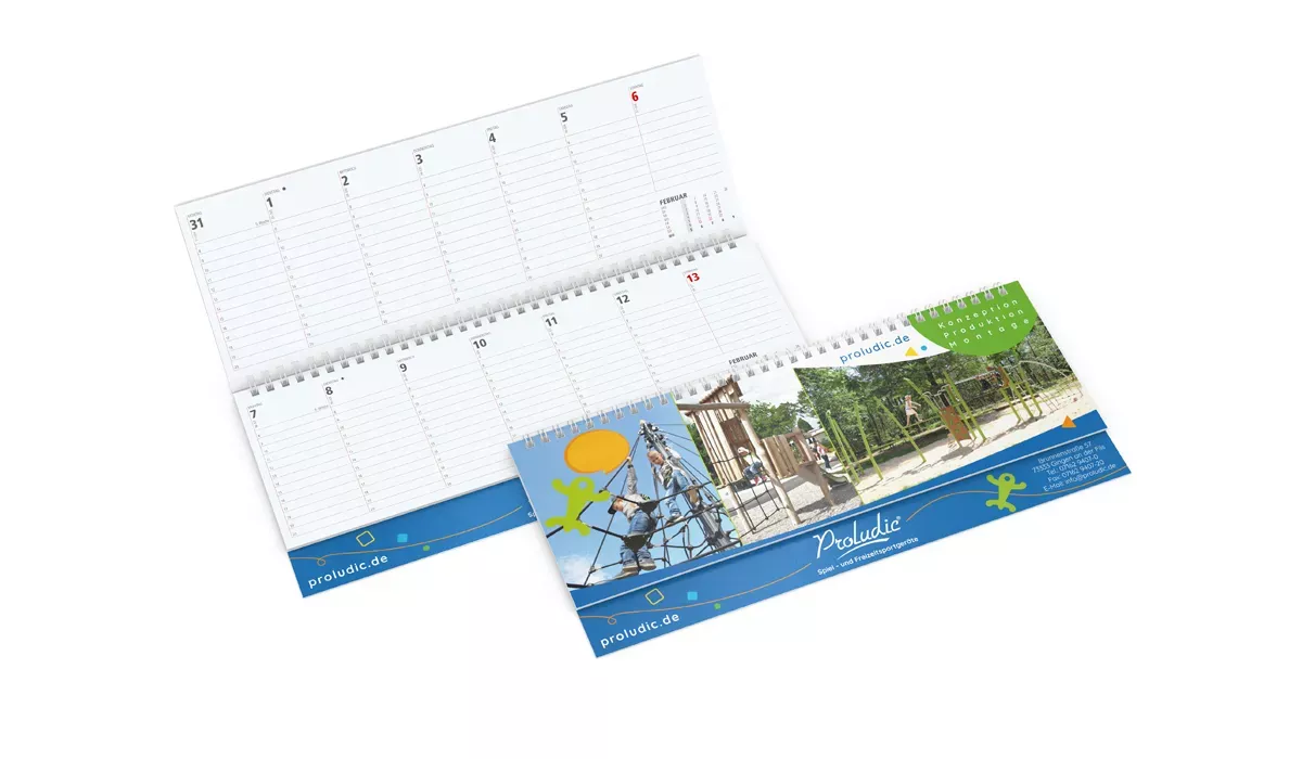 Tischkalender 2027 Signal Karton